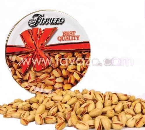 1 Kilogram Salted Pistachio in Tin package - Tavazo Corporation