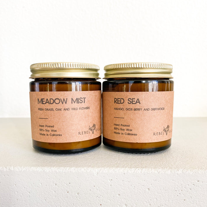 4 oz Soy Candle - Choose Your Scent - Rebel Villa