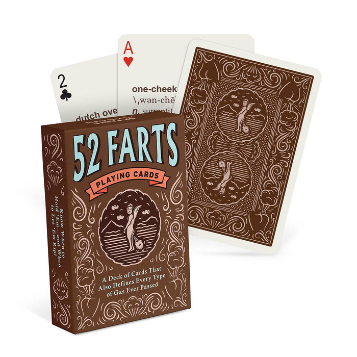 52 Farts Playing Cards Deck - Rebel Villa