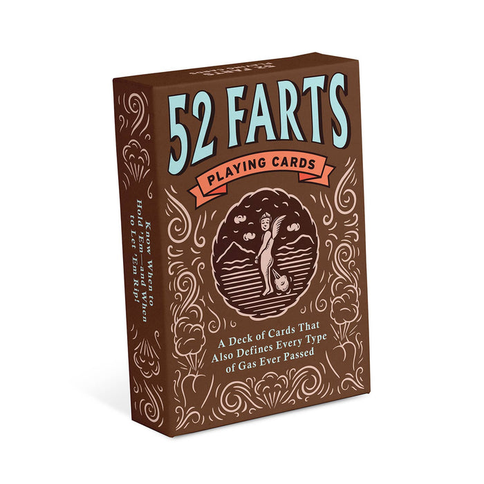 52 Farts Playing Cards Deck - Rebel Villa