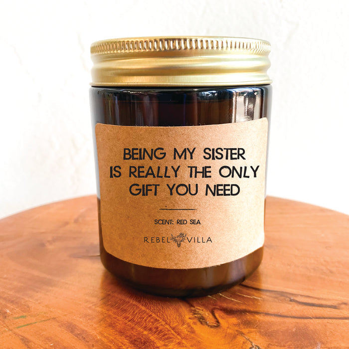9 oz Funny Soy Candle - Rebel Villa