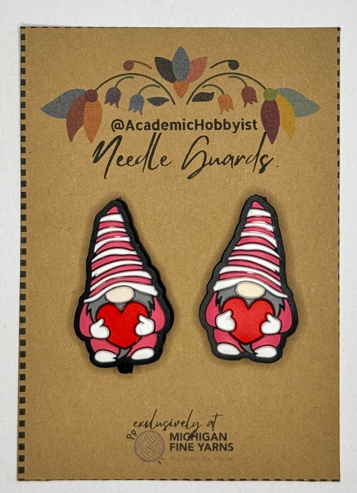 Michigan Fine Yarns AcademicHobbyist Needle Guards - Gnomes - Love Stripes 28526122 | Accessories at Michigan Fine Yarns