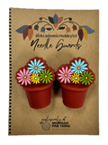 Dark Pot Flowers