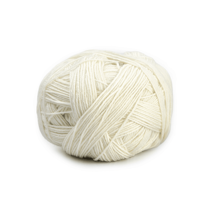Schoppel Wolle Admiral Stärke 6 - 980 - Off - White 4250331314765 | Yarn at Michigan Fine Yarns