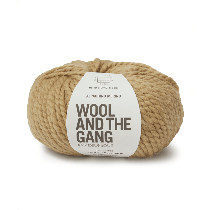 Wool And The Gang Alpachino Merino - Iced Coffee 5056341321606 | Yarn at Michigan Fine Yarns