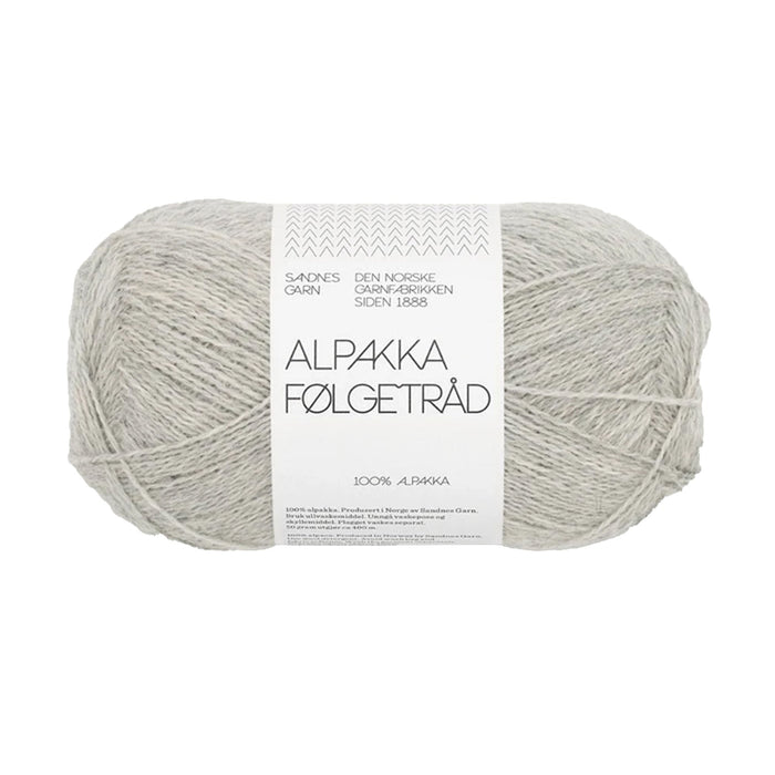 Sandnes Garn Alpakka Folgetrad - 1032 - Lt. Gray Heather 7039560090377 | Yarn at Michigan Fine Yarns
