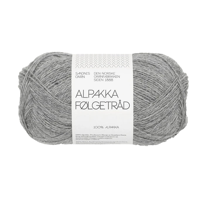Sandnes Garn Alpakka Folgetrad - 1042 - Gray Heather  | Yarn at Michigan Fine Yarns