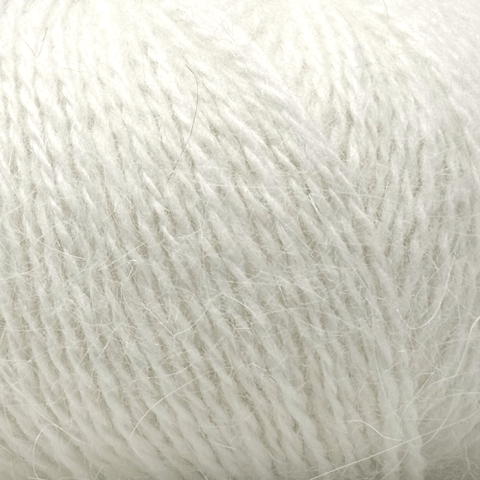 Plymouth Yarns Angora Mist - 102 - Cream 843273057582 | Yarn at Michigan Fine Yarns