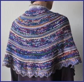 Crystal Palace Aria & Mochi Plus Diva Shawl Kit at Michigan Fine Yarns