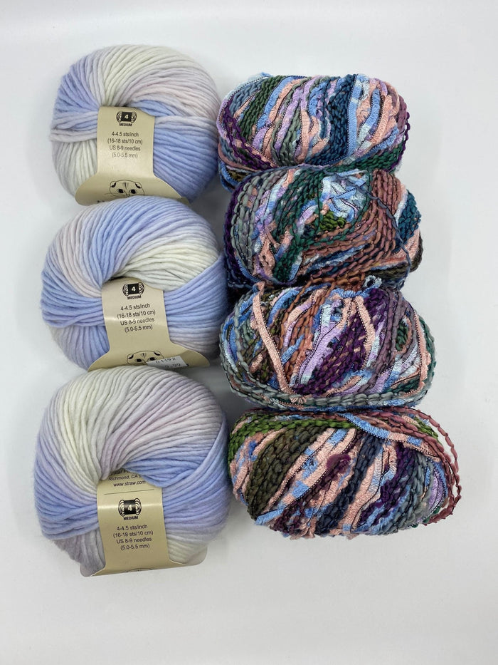 Crystal Palace Aria & Mochi Plus Diva Shawl Kit at Michigan Fine Yarns