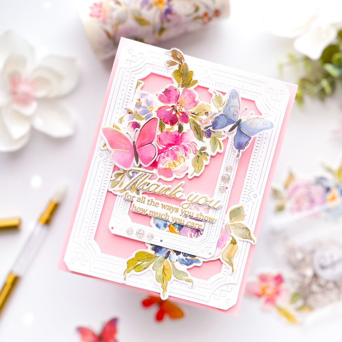 Artsy Floral die