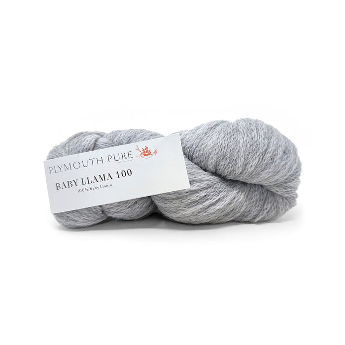 Plymouth Yarns Baby Llama 100 - 103 - Grey Frost Heather | Yarn at Michigan Fine Yarns