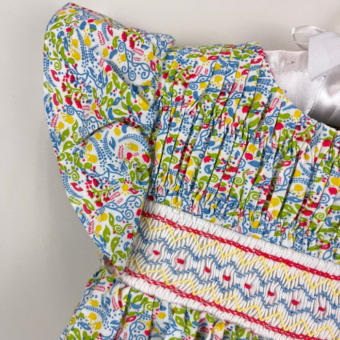 Bella Bliss Smocked Floral Dress 18 Months