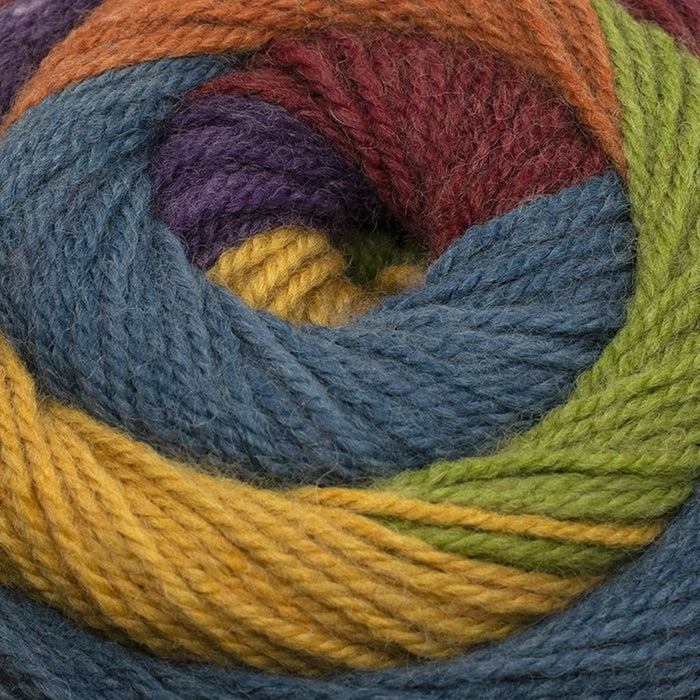 Plymouth Yarns Big Garter Cowl - Hot Cakes Kit at Michigan Fine Yarns