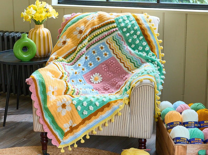 Sirdar Blossom & Buds Crochet Along Bundle -Original Colorway | Kits at Michigan Fine Yarns