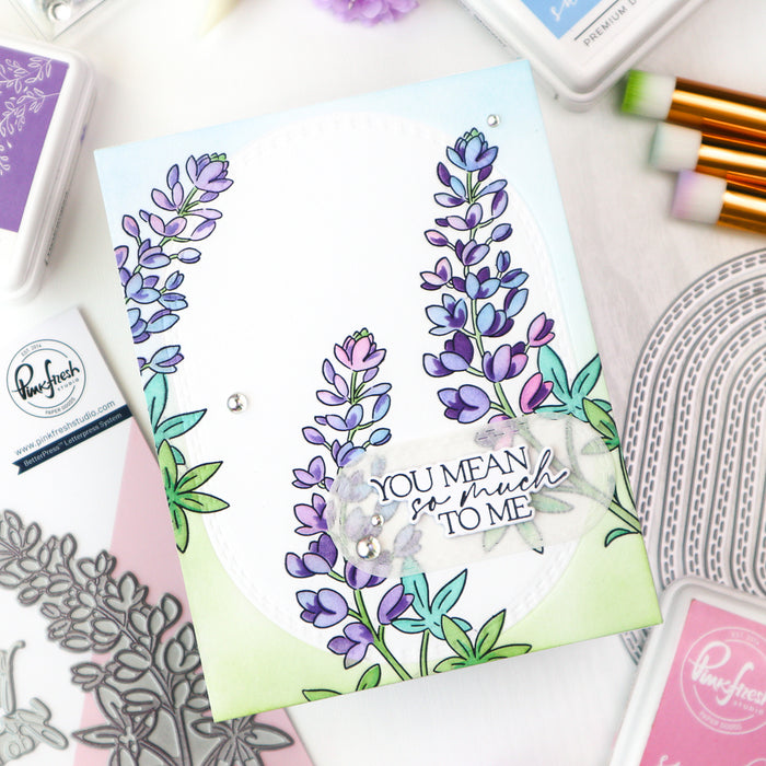 Bluebonnet Bliss press plate