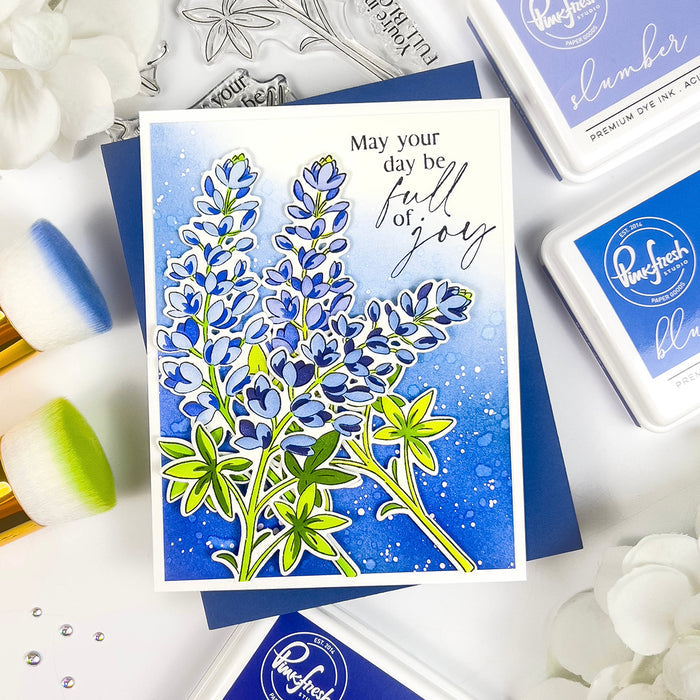 Bluebonnet Bliss stencil