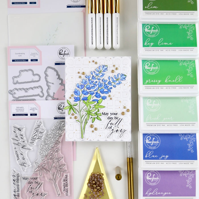 Bluebonnet Bliss stencil