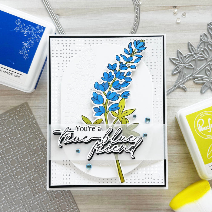 Bluebonnet Bliss stencil