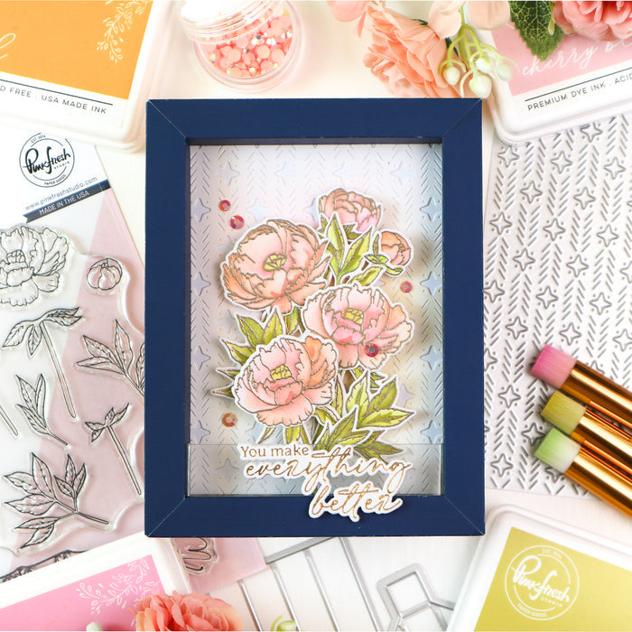 Blushing Blooms stamp