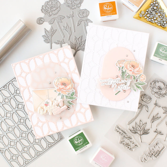 Blushing Blooms stamp