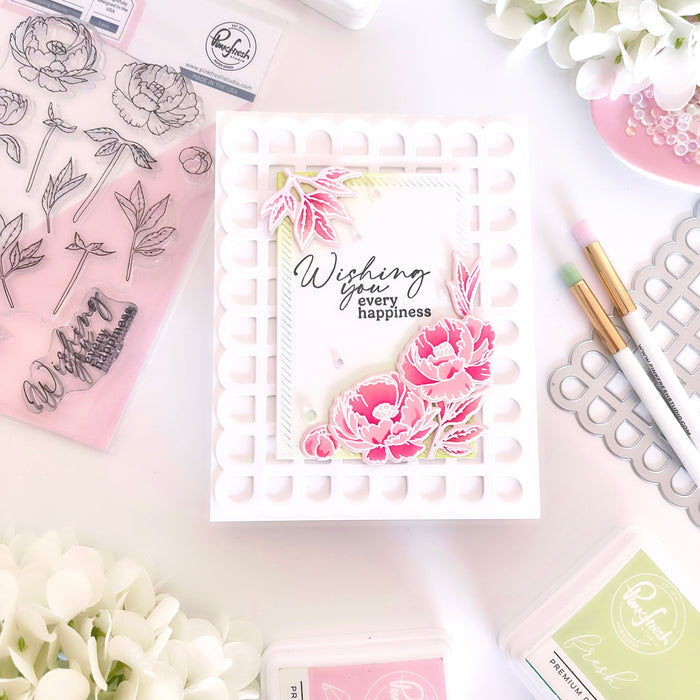 Blushing Blooms stamp