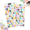 BooVille: Puffy Alpha Stickers