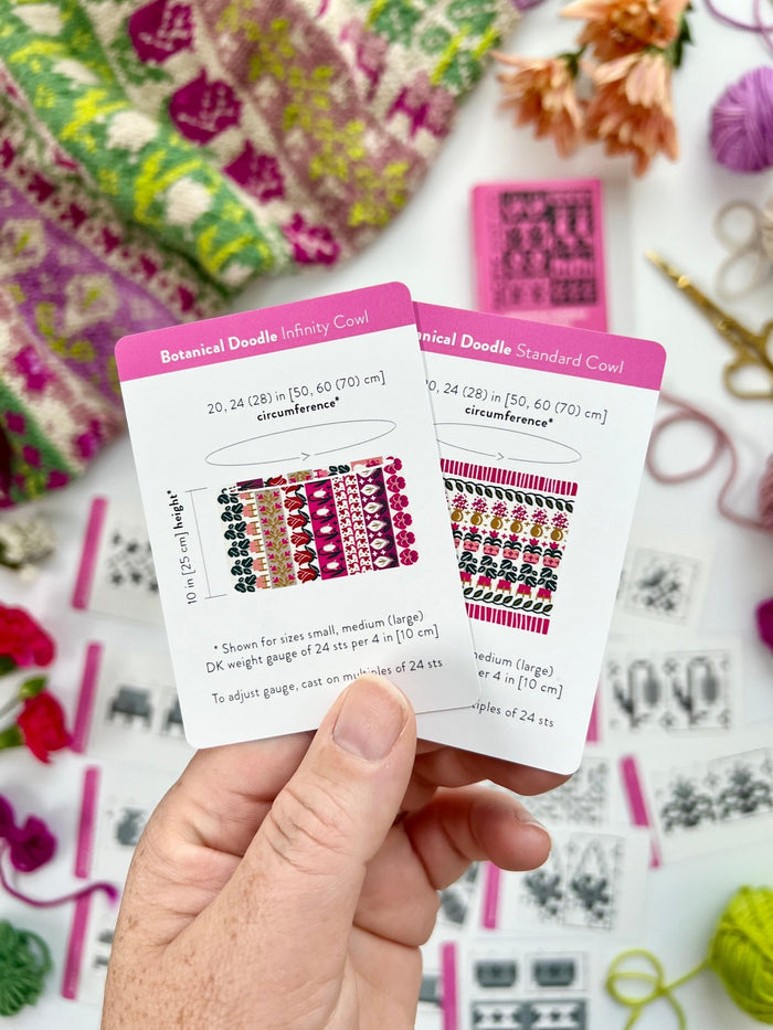 Pacific Knit Co. Botanical Doodle Card Expansion Deck -  | Accessories at Michigan Fine Yarns