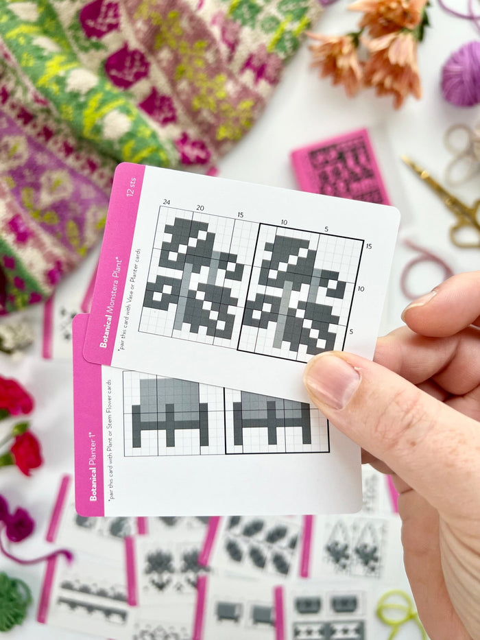 Pacific Knit Co. Botanical Doodle Card Expansion Deck -  | Accessories at Michigan Fine Yarns
