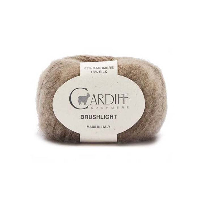Cardiff Cashmere Brushlight - 103 - Brown | Yarn at Michigan Fine Yarns