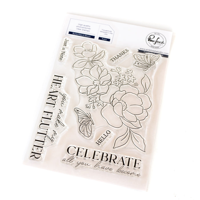 Butterflies in Bloom stamp