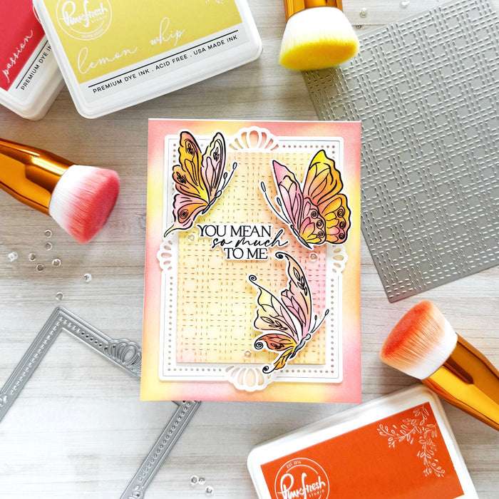 Butterfly Bliss stencil