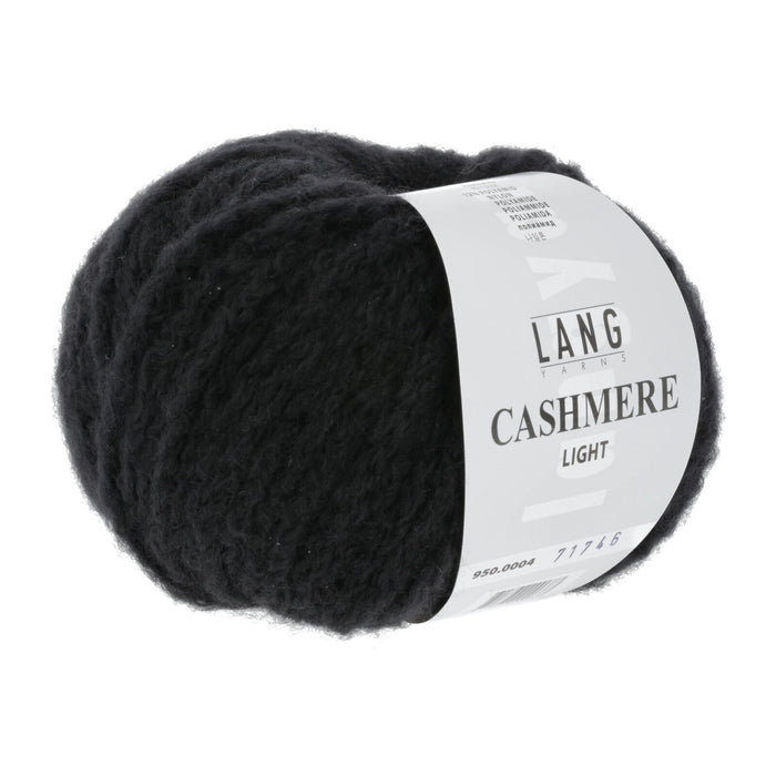 Lang Cashmere Light -4 - Black 7611862200687 | Yarn at Michigan Fine Yarns