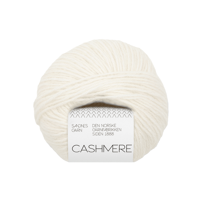 Sandnes Garn Cashmere - 1002 - White  | Yarn at Michigan Fine Yarns