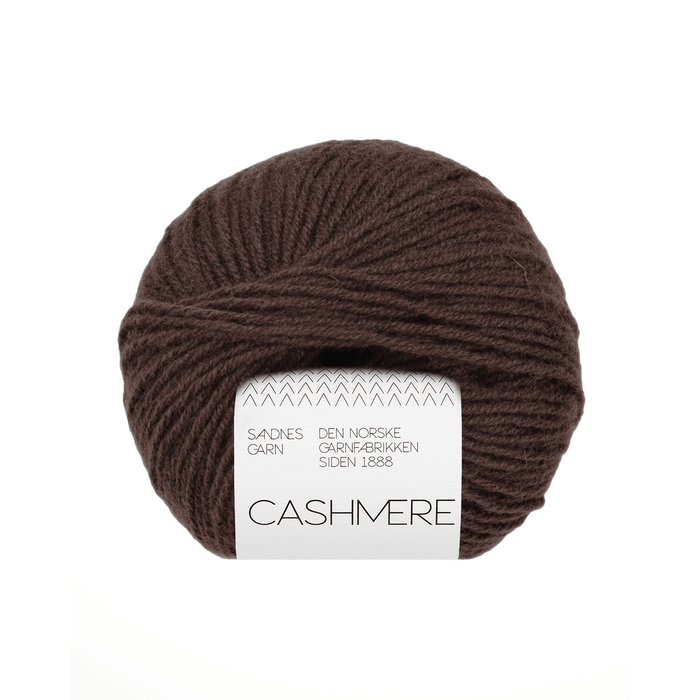 Sandnes Garn Cashmere - 3082 - Dark Brown  | Yarn at Michigan Fine Yarns