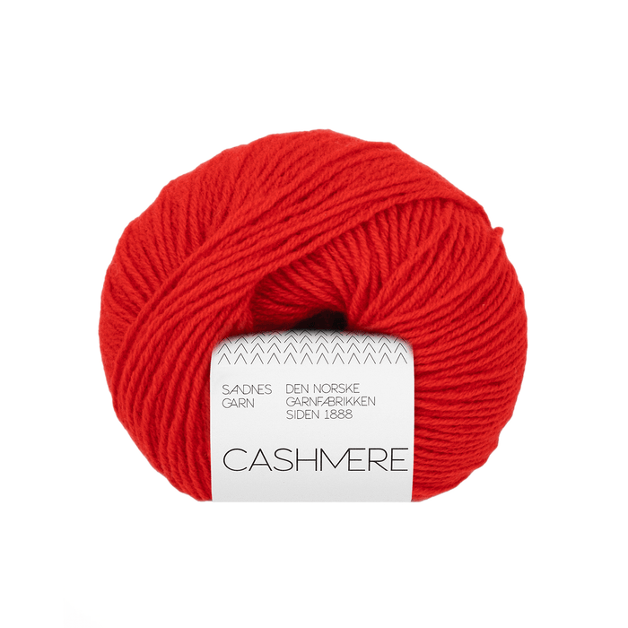 Sandnes Garn Cashmere - 4018 - Scarlet Red  | Yarn at Michigan Fine Yarns