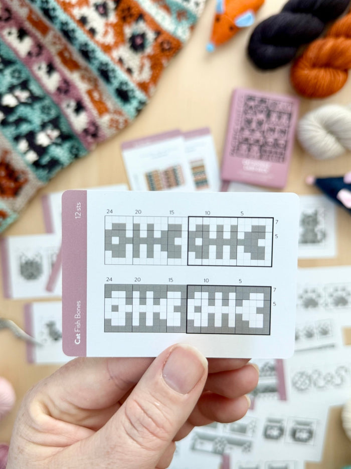 Pacific Knit Co. Cat Doodle Card Deck -  | Patterns at Michigan Fine Yarns