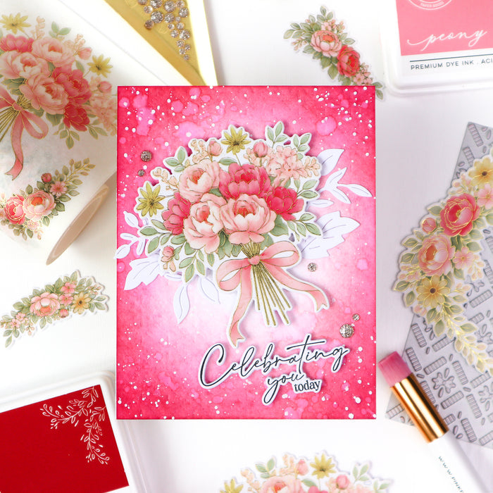 Celebrate in Blooms washi