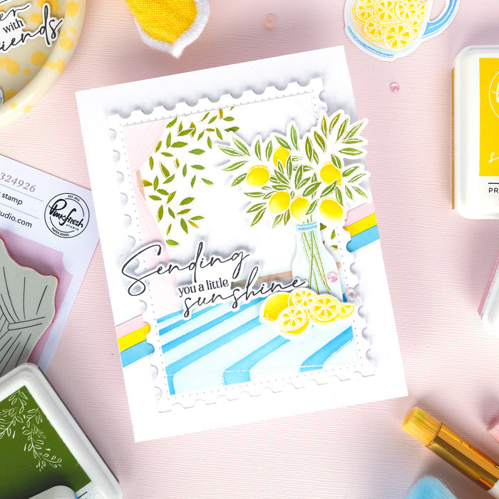 Citrus Still Life stamp