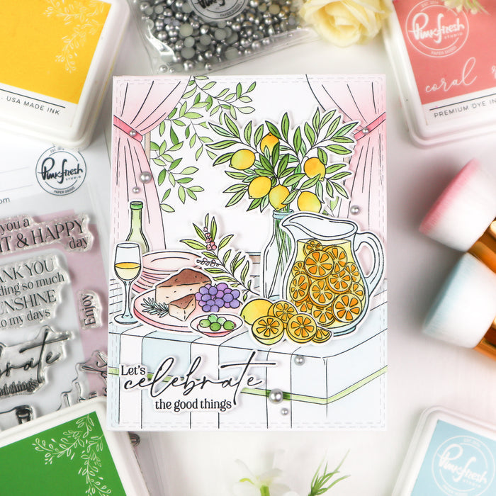 Citrus Still Life stamp