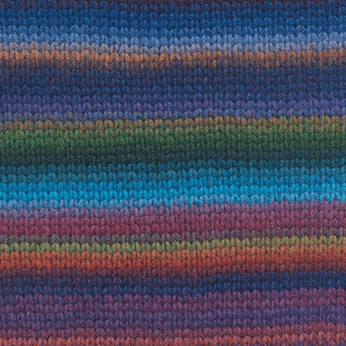 Lang Cloud - 02 - Blue Green Orange | Yarn at Michigan Fine Yarns