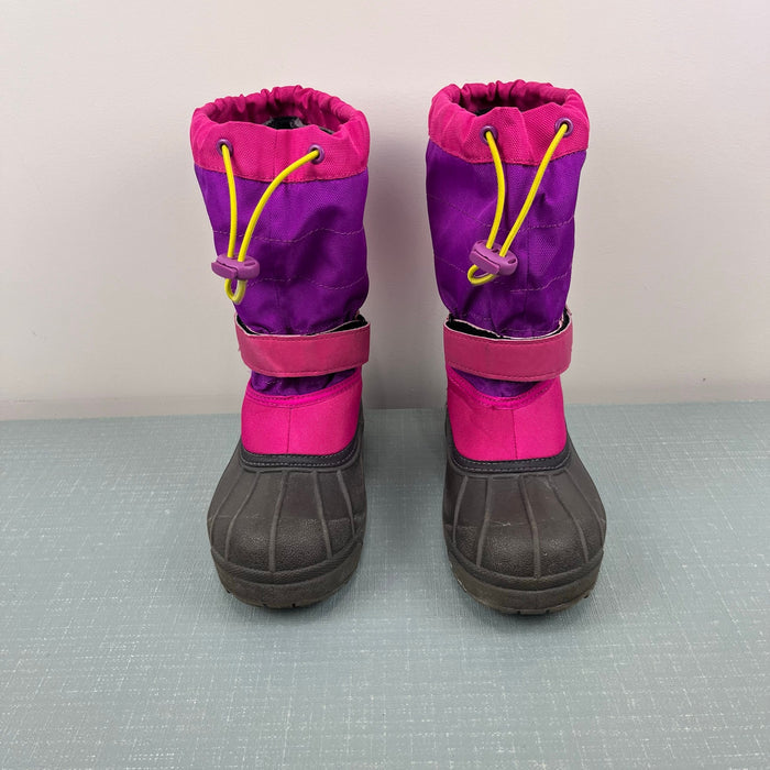Columbia Children Powderbug Plus II Winter Snow Boots Haute Pink 3