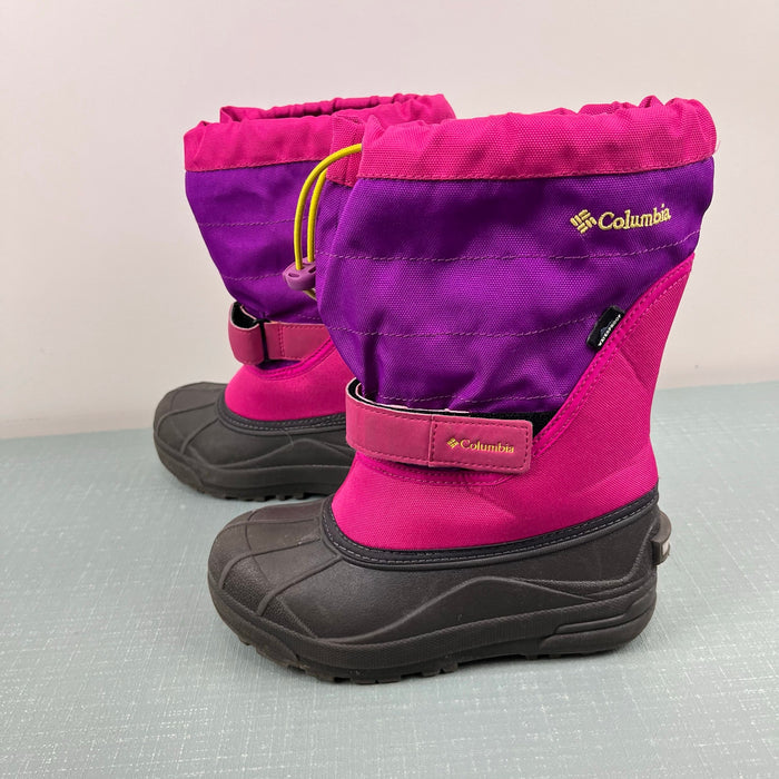 Columbia Children Powderbug Plus II Winter Snow Boots Haute Pink 3