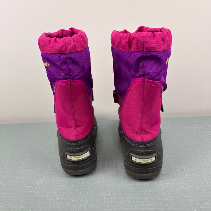 Columbia Children Powderbug Plus II Winter Snow Boots Haute Pink 3