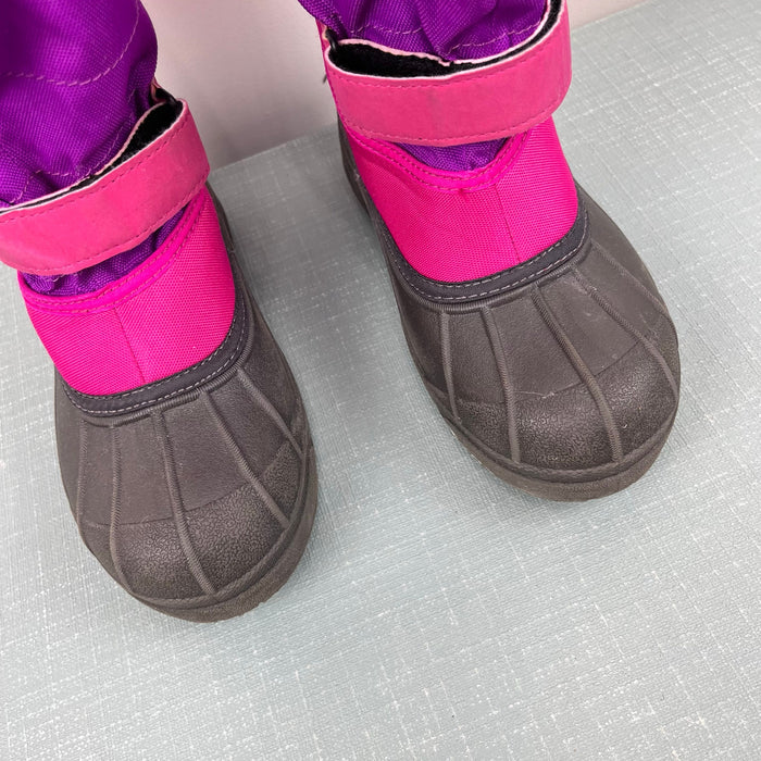 Columbia Children Powderbug Plus II Winter Snow Boots Haute Pink 3