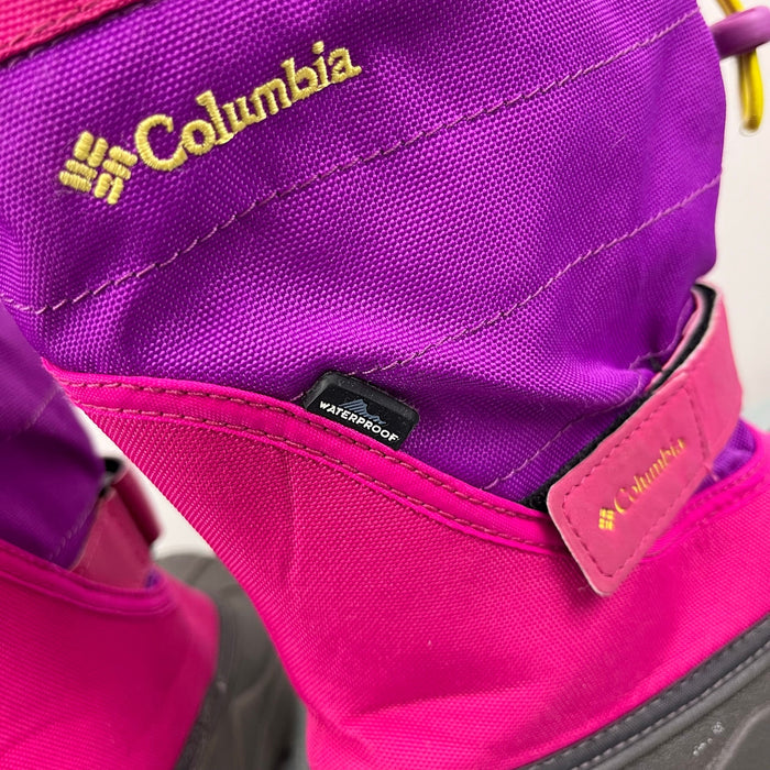 Columbia Children Powderbug Plus II Winter Snow Boots Haute Pink 3