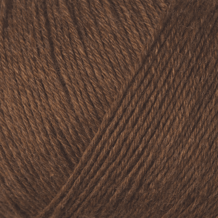 Knitting for Olive Cotton Merino - Dark Cognac  | Yarn at Michigan Fine Yarns
