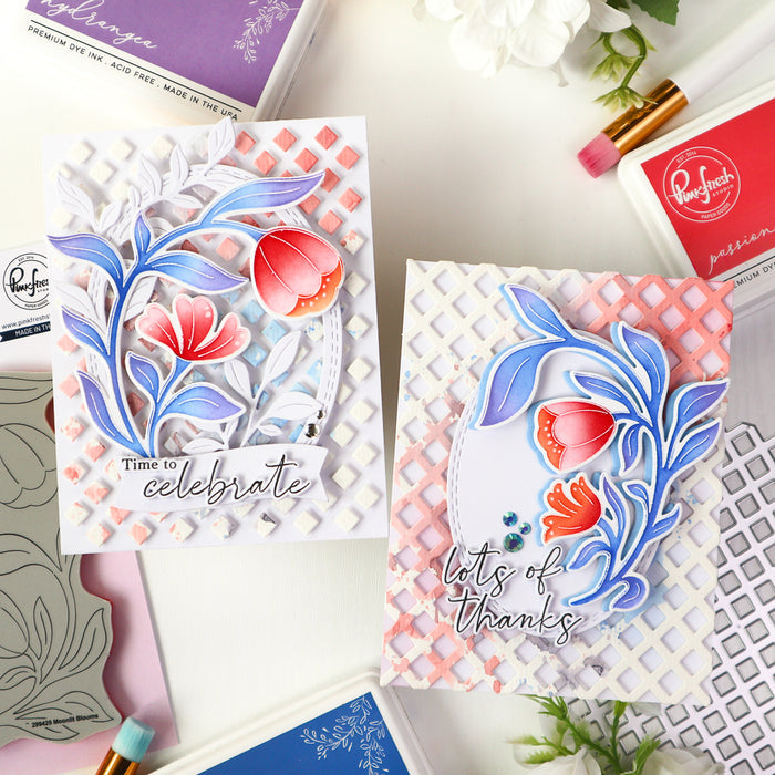 Cozy Blooms stamp