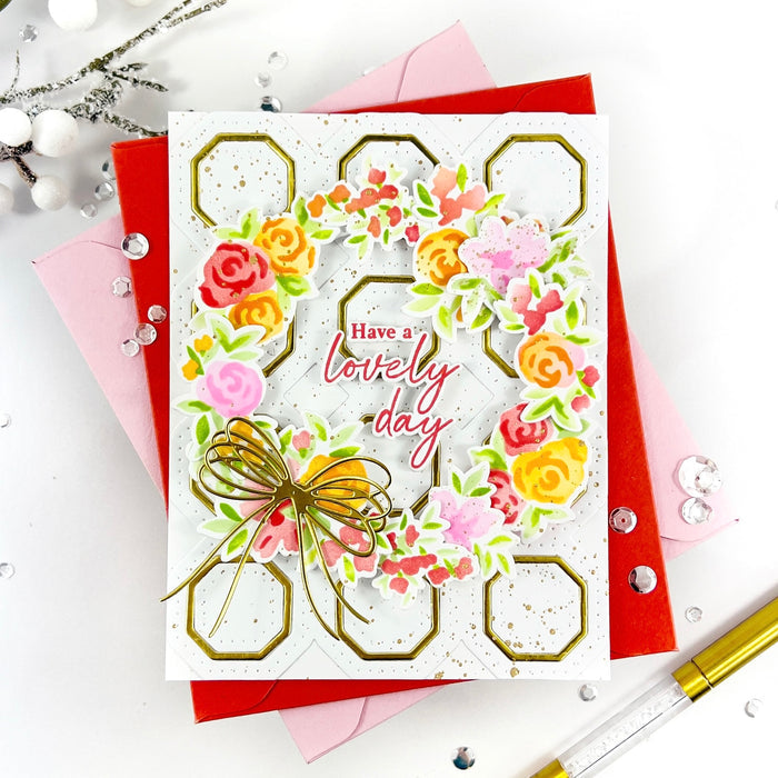 Cozy Blooms stamp