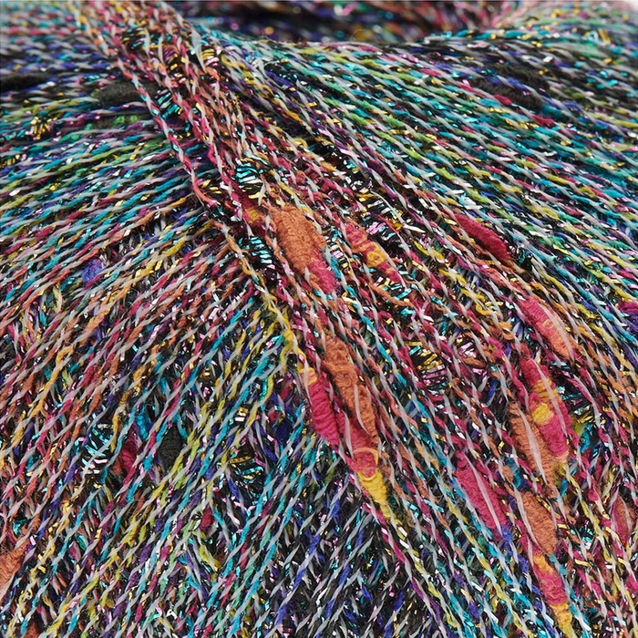 Rico Design Creative Make It Rainbow Glitz - 002 - White 4065166078283 | Yarn at Michigan Fine Yarns